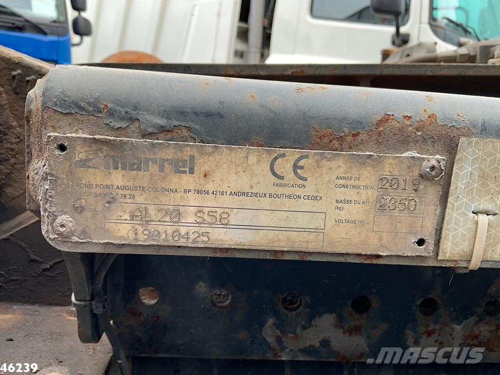 MAN TGS 28.460 Euro 6 Marrel 20 Ton haakarmsysteem شاحنات الرافعات الخطافية