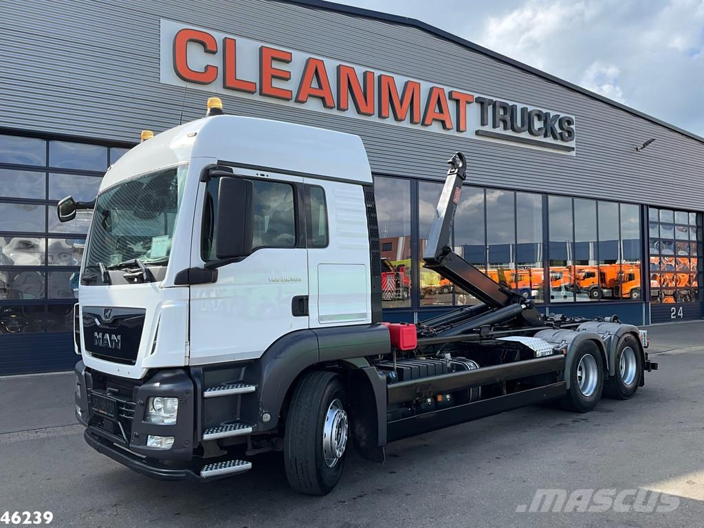 MAN TGS 28.460 Euro 6 Marrel 20 Ton haakarmsysteem شاحنات الرافعات الخطافية