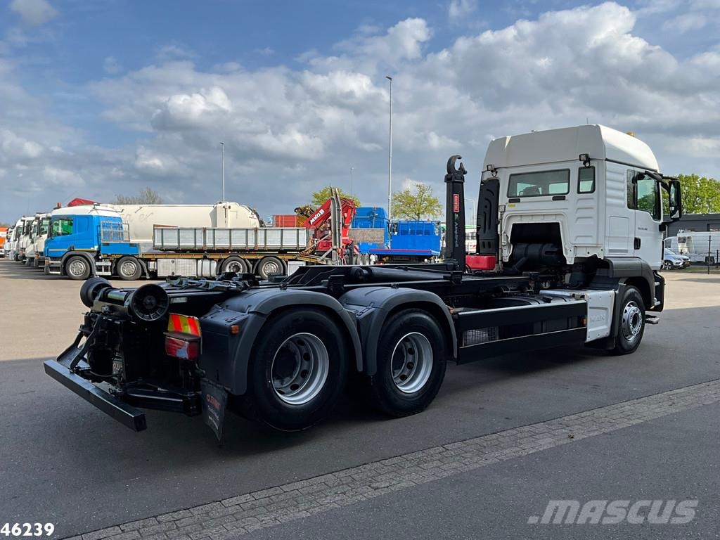 MAN TGS 28.460 Euro 6 Marrel 20 Ton haakarmsysteem شاحنات الرافعات الخطافية