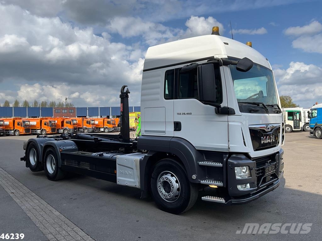 MAN TGS 28.460 Euro 6 Marrel 20 Ton haakarmsysteem شاحنات الرافعات الخطافية