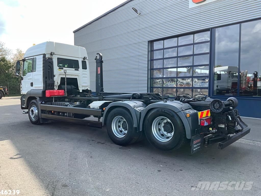 MAN TGS 28.460 Euro 6 Marrel 20 Ton haakarmsysteem شاحنات الرافعات الخطافية