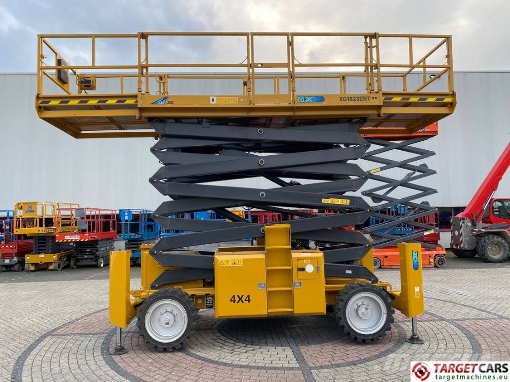 XCMG XG1823ERT Electric 4x4 Scissor Work Lift 1810cm Käärtõstukid