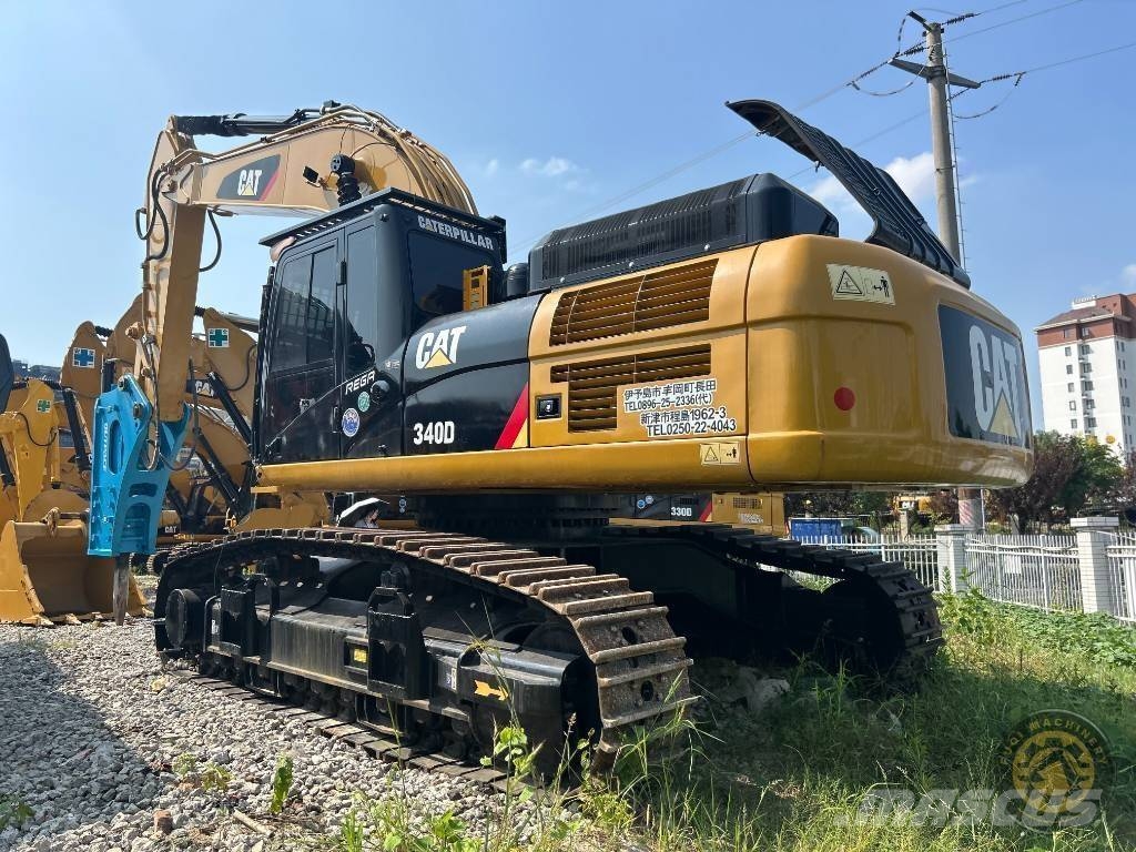 CAT 340 D Pelle sur chenilles