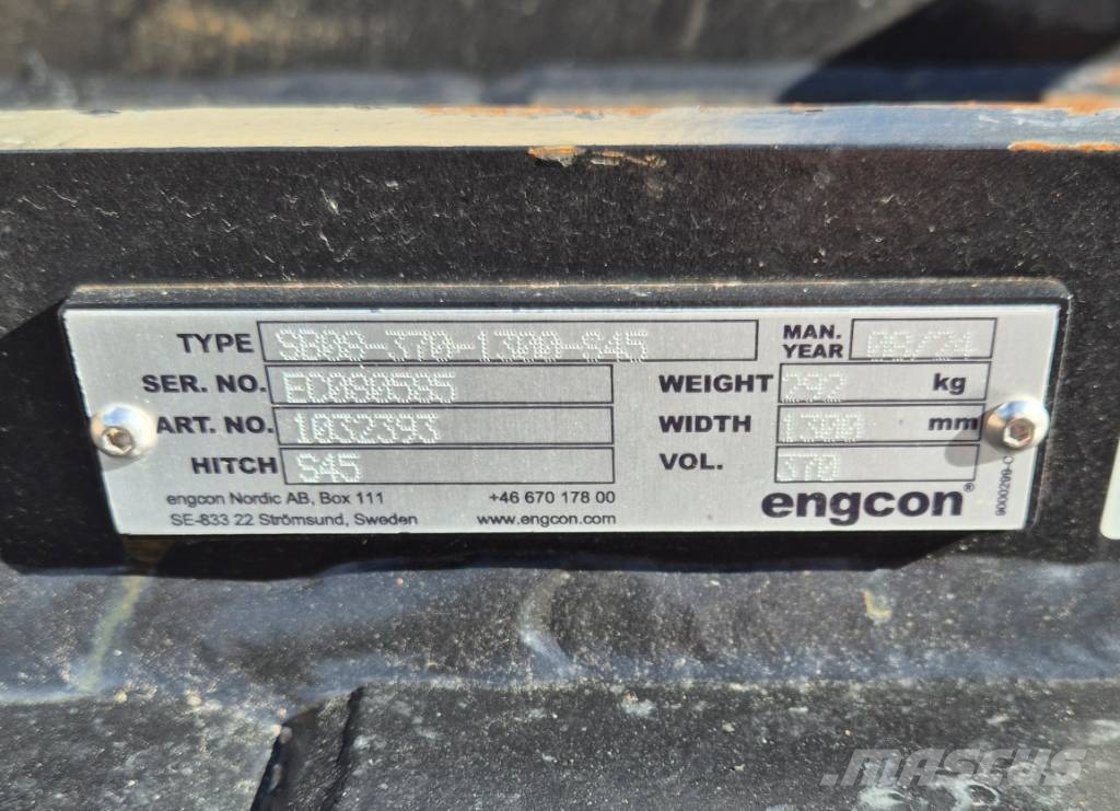 Engcon Gallerskopa S45 دلاء
