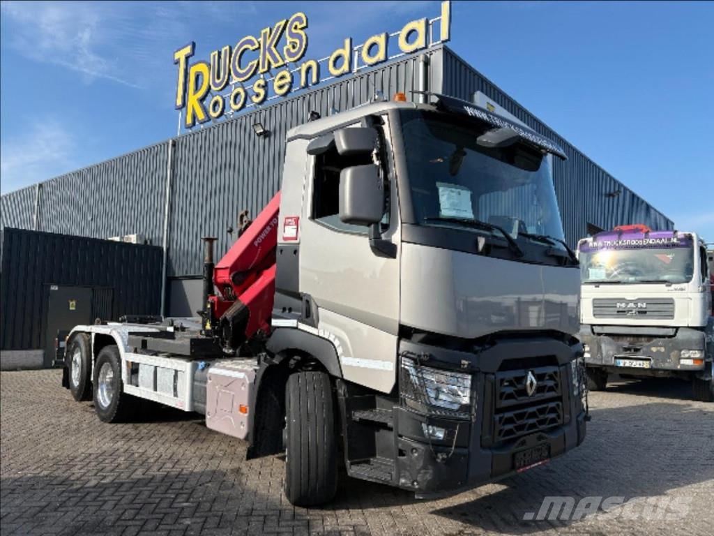 Renault C440 + HMF 2320 K3-- 3X EXT. + 6X2/4 HYDRO DRIVE + Grues tout terrain