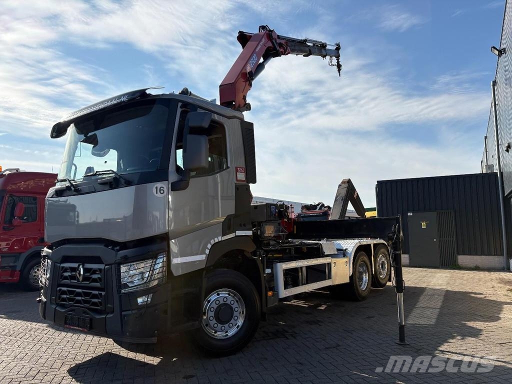 Renault C440 + HMF 2320 K3-- 3X EXT. + 6X2/4 HYDRO DRIVE + Kranen voor alle terreinen