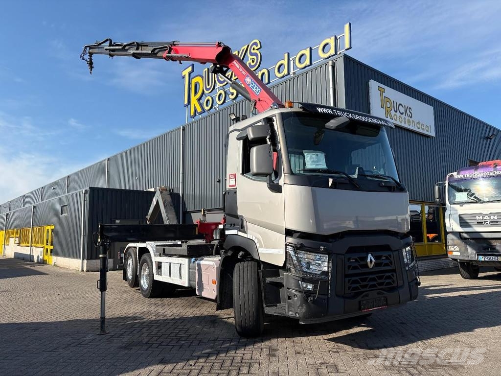 Renault C440 + HMF 2320 K3-- 3X EXT. + 6X2/4 HYDRO DRIVE + Grues tout terrain