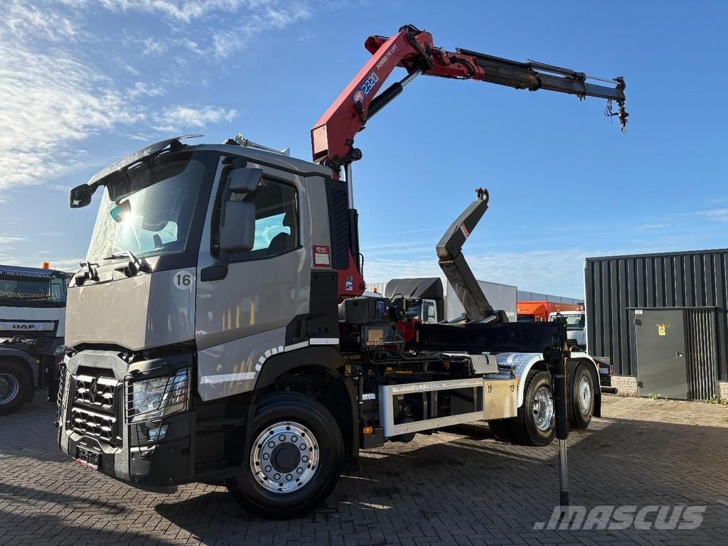 Renault C440 + HMF 2320 K3-- 3X EXT. + 6X2/4 HYDRO DRIVE + Grues tout terrain