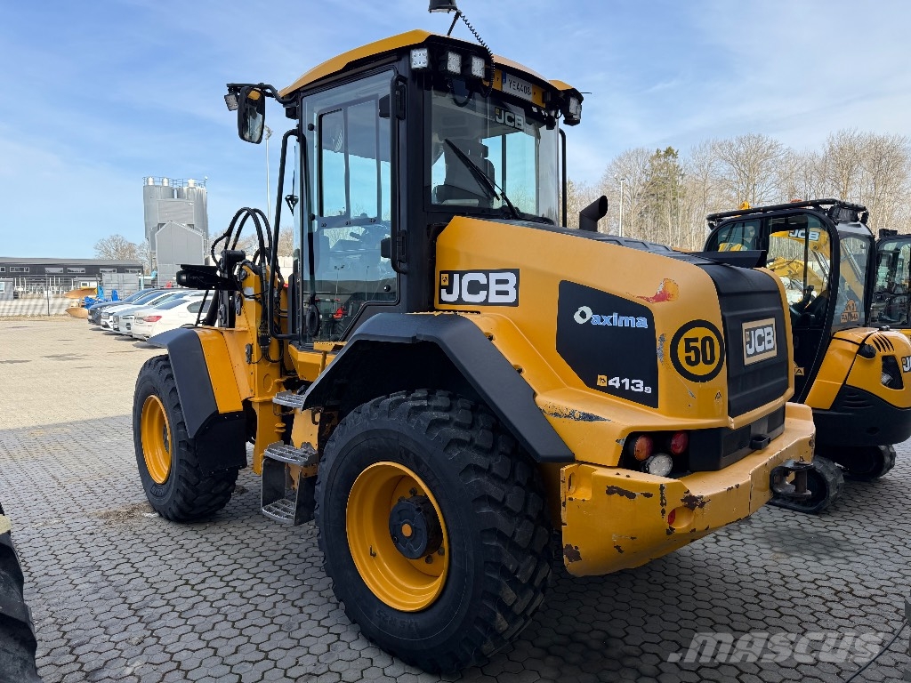 JCB 413 S 50km/h nya hytten! Rataslaadurid