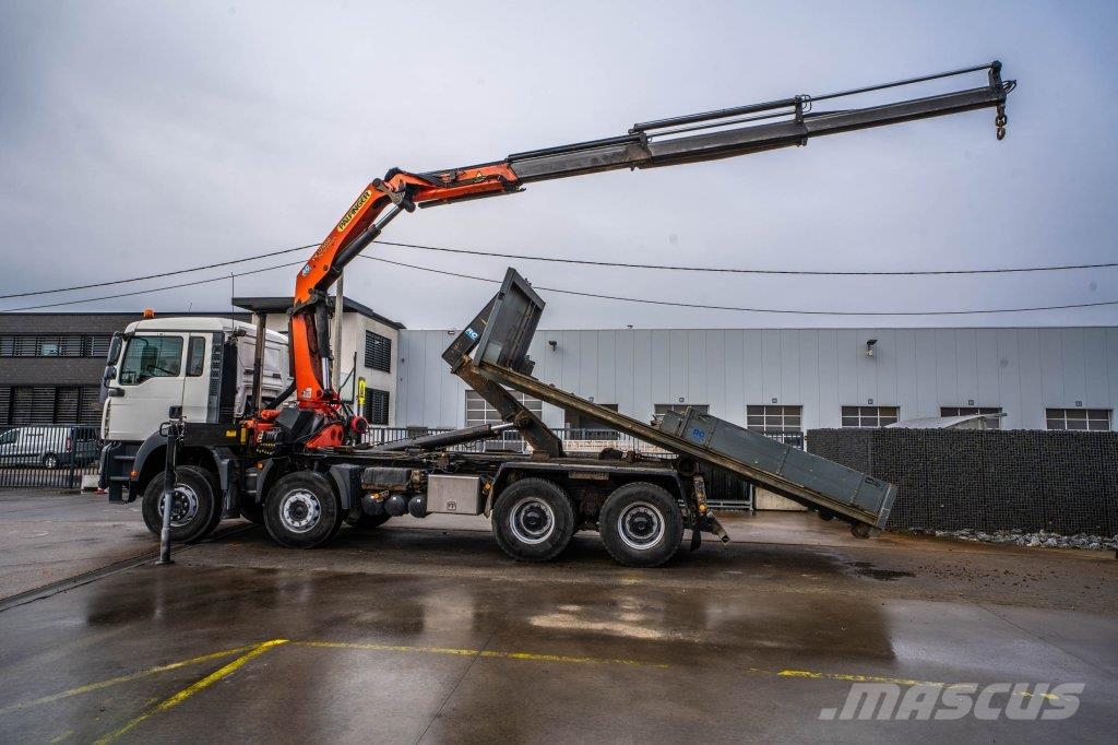MAN TGA 41.430 BB - PK 17502/3xhydr. Camiones elevadores de gancho