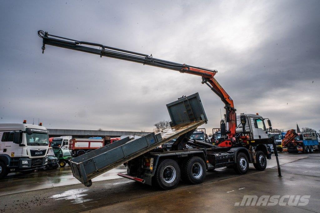 MAN TGA 41.430 BB - PK 17502/3xhydr. Camiones polibrazo