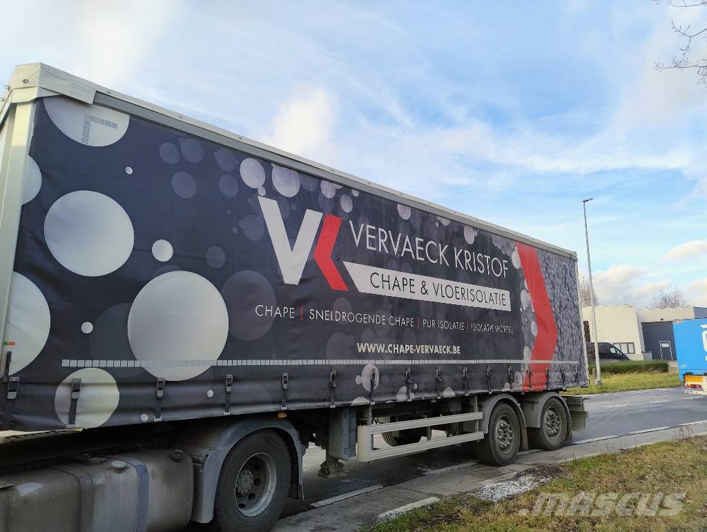 Lecitrailer Trailer halfautomatische isolatiemortel wormpomp Menginstallaties