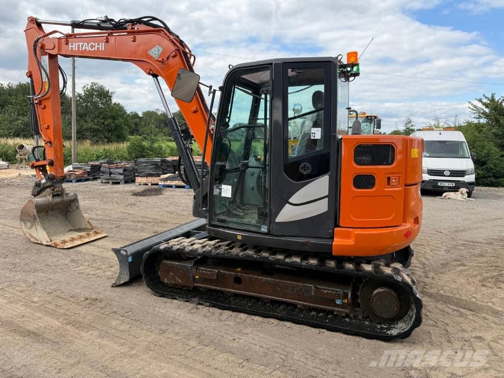 ちっぴ Hitachi ZX 85 US-6 / Engcon, 3 Kauhaa, Rasvari! - Mini
