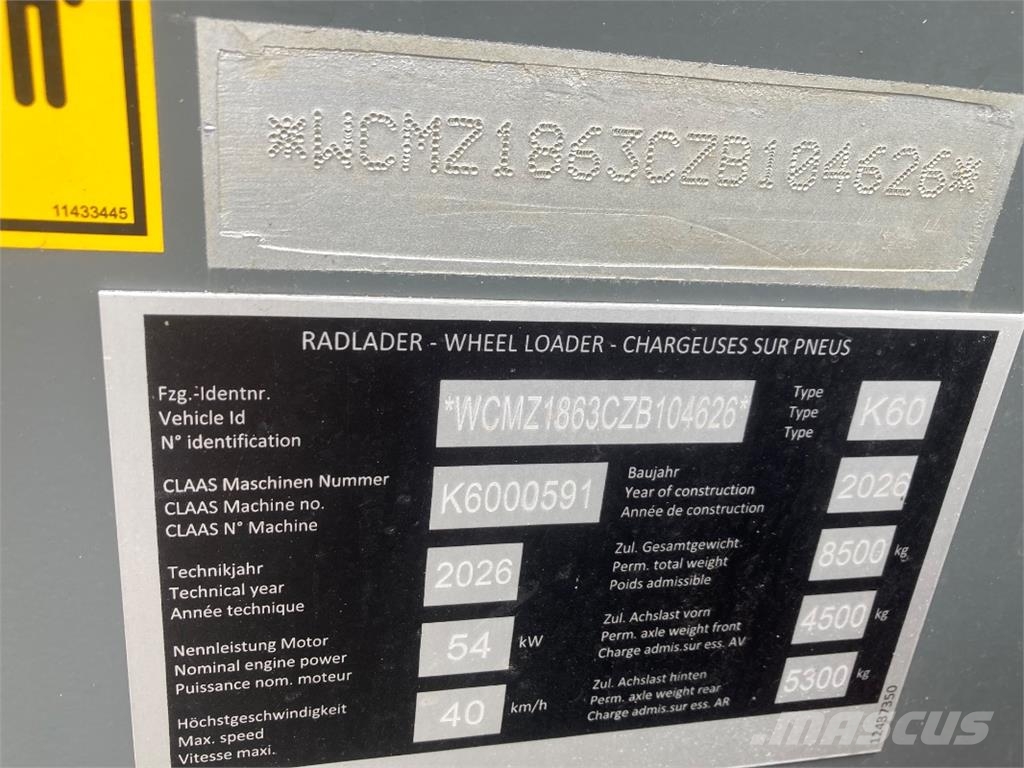 CLAAS Torion 738 T Sinus Ostale poljoprivredne mašine