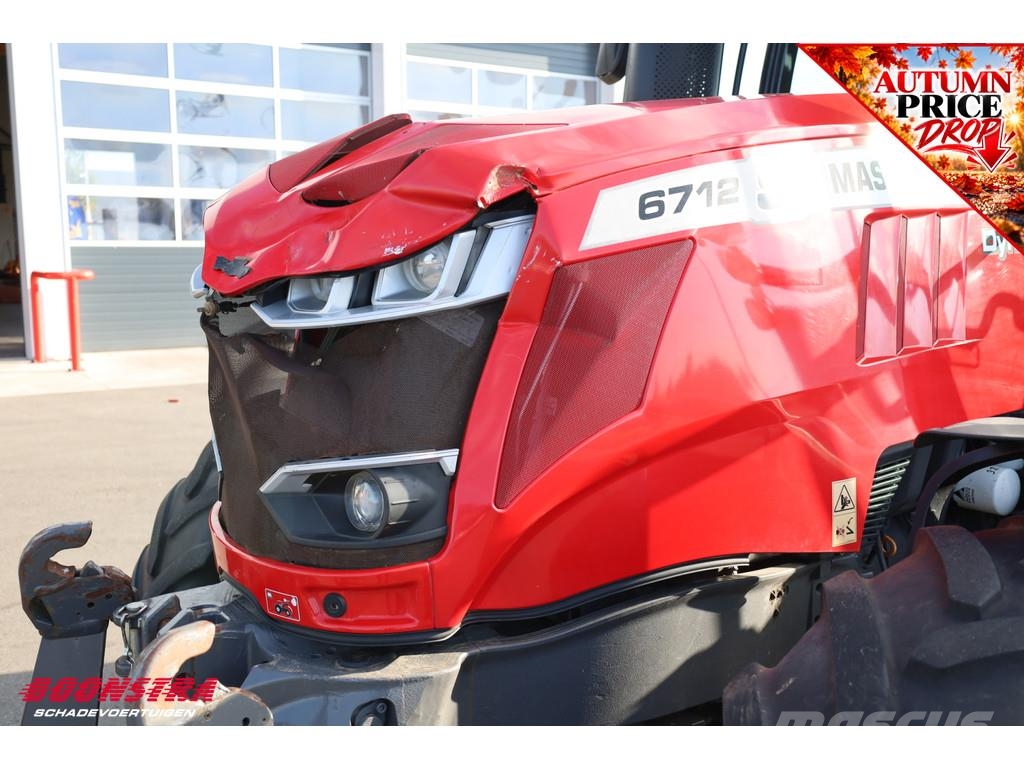 Massey Ferguson MF 6712 S BY 2018 3.491 Uur Dyna 4 Airco Fronthef Traktorit