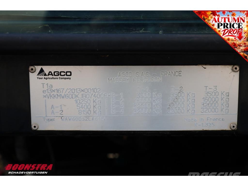 Massey Ferguson MF 6712 S BY 2018 3.491 Uur Dyna 4 Airco Fronthef Traktorit