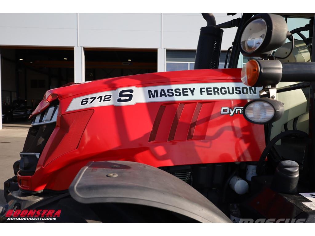 Massey Ferguson MF 6712 S BY 2018 3.491 Uur Dyna 4 Airco Fronthef トラクター