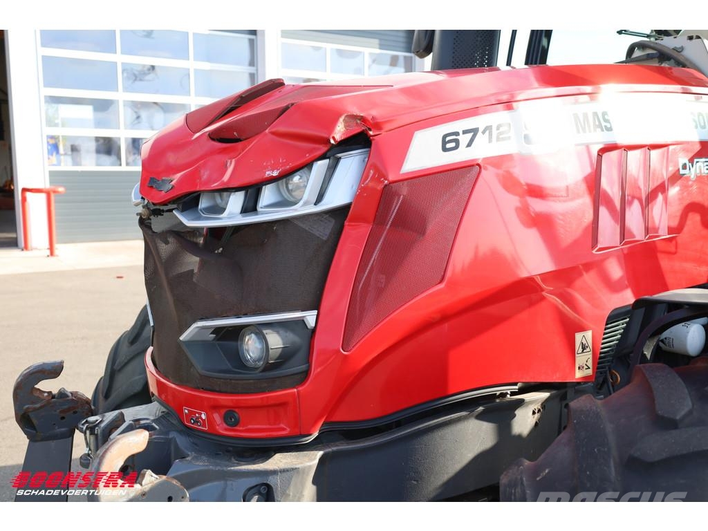 Massey Ferguson MF 6712 S BY 2018 3.491 Uur Dyna 4 Airco Fronthef トラクター