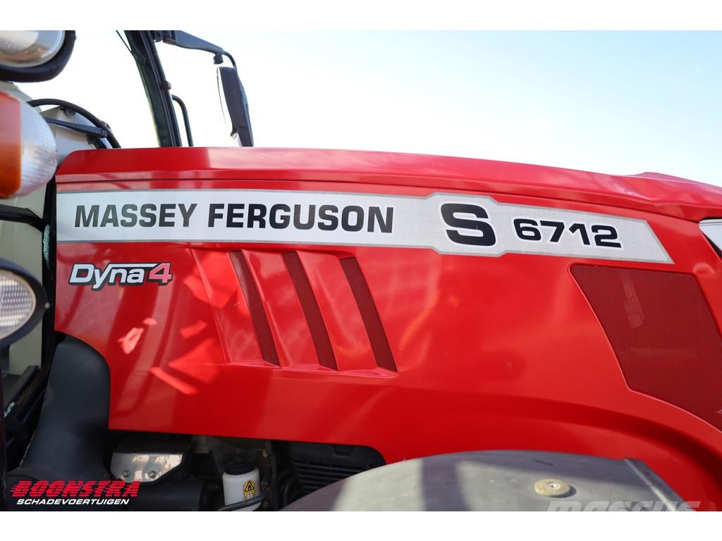 Massey Ferguson MF 6712 S BY 2018 3.491 Uur Dyna 4 Airco Fronthef トラクター