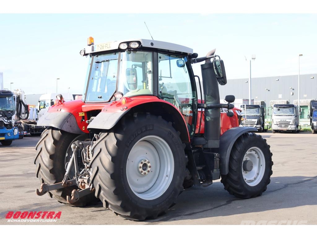 Massey Ferguson MF 6712 S BY 2018 3.491 Uur Dyna 4 Airco Fronthef トラクター