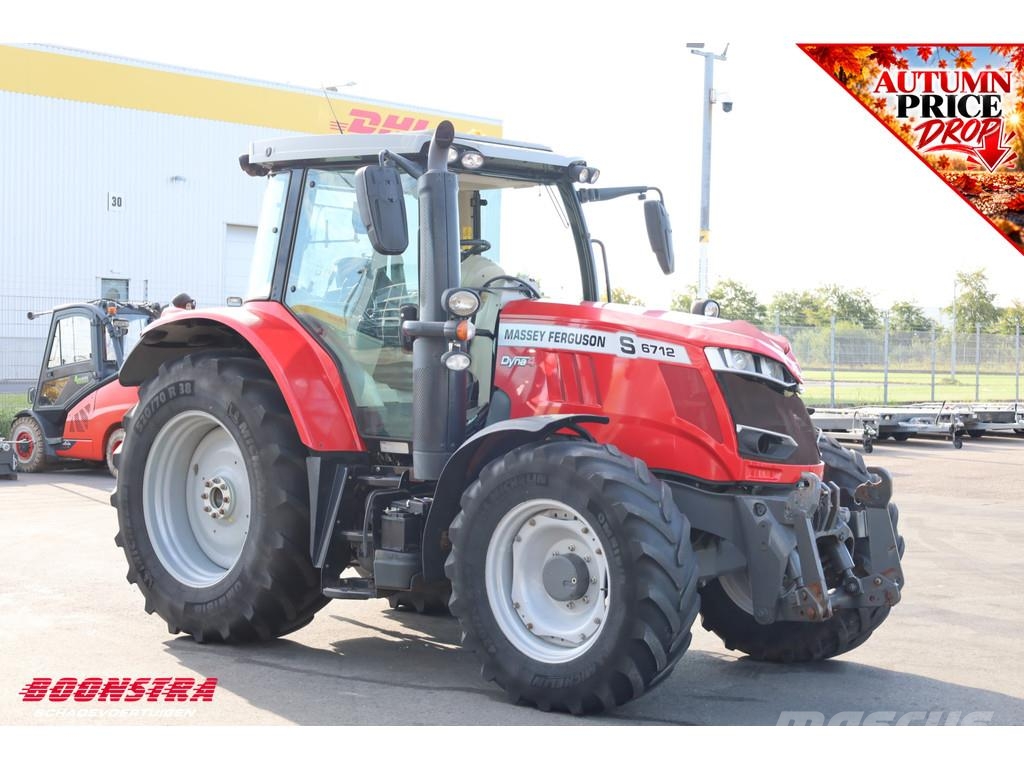 Massey Ferguson MF 6712 S BY 2018 3.491 Uur Dyna 4 Airco Fronthef Tractores