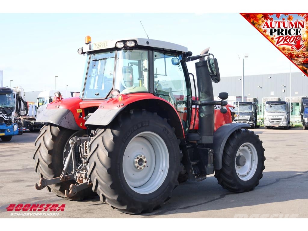 Massey Ferguson MF 6712 S BY 2018 3.491 Uur Dyna 4 Airco Fronthef Traktorit