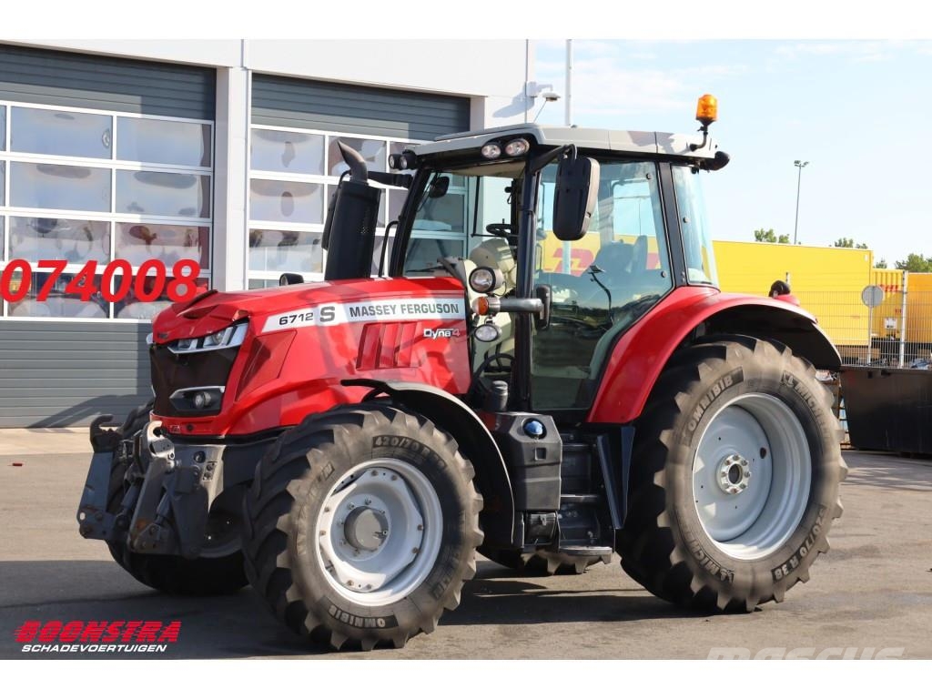 Massey Ferguson MF 6712 S BY 2018 3.491 Uur Dyna 4 Airco Fronthef トラクター