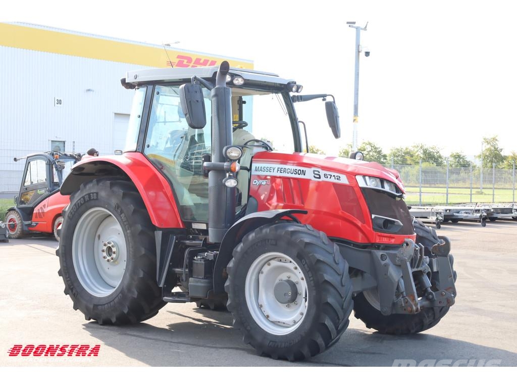 Massey Ferguson MF 6712 S BY 2018 3.491 Uur Dyna 4 Airco Fronthef トラクター