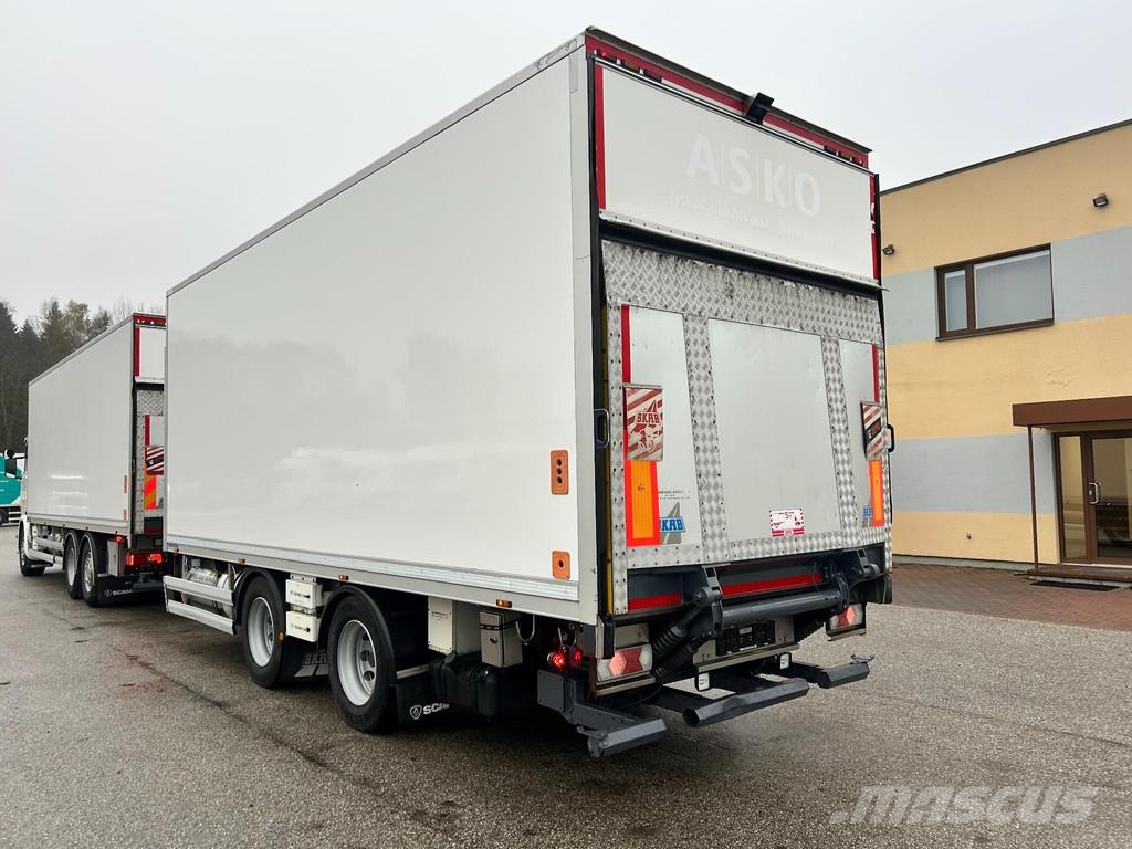 HFR KK18 + BOX HEATING + 2 AXLE + LIFTING AXLE Furgoonhaagised