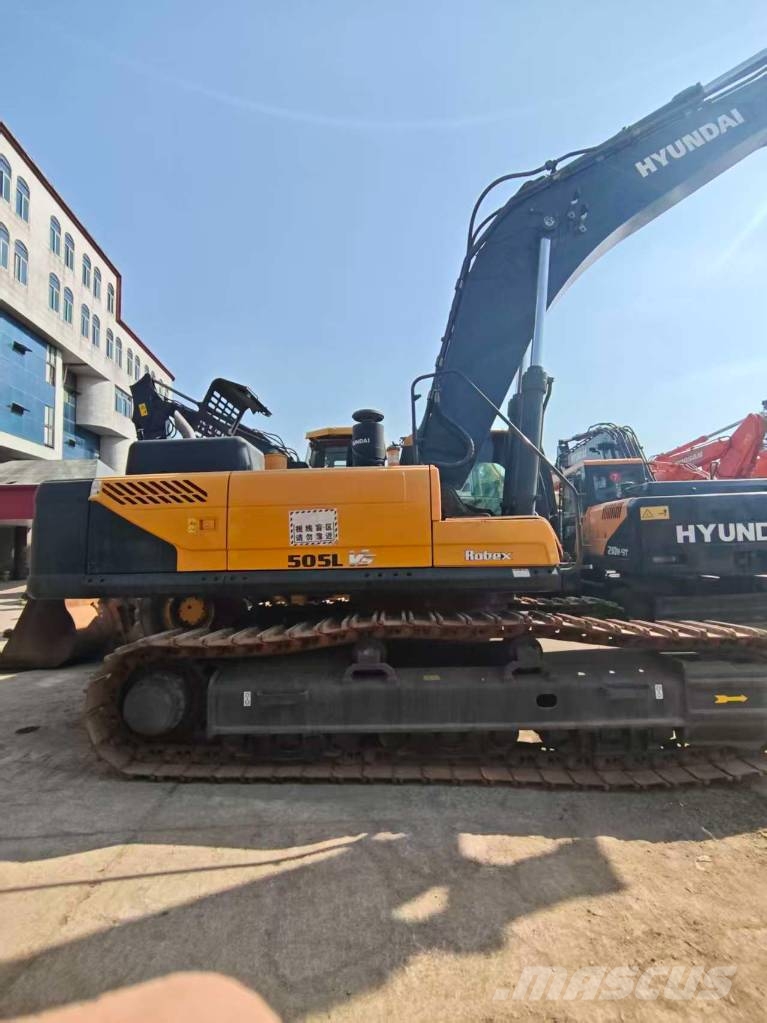 Hyundai R 505 LC Lánctalpas kotrók