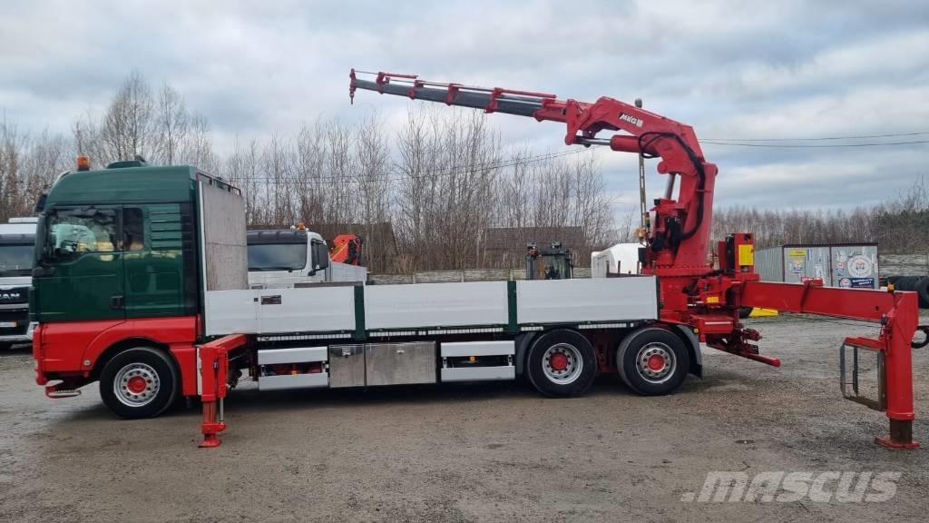 MAN TGX 26.440 6x2 + MKG 541 Автокранове