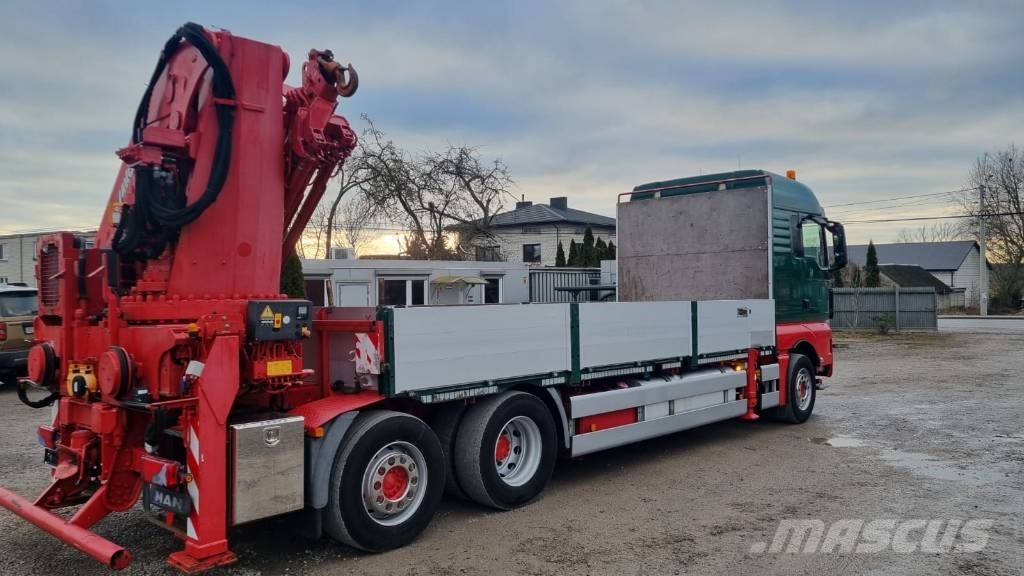 MAN TGX 26.440 6x2 + MKG 541 Автокранове