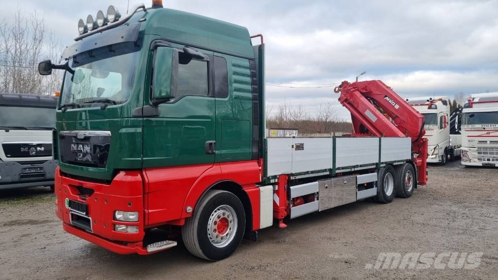MAN TGX 26.440 6x2 + MKG 541 Автокранове