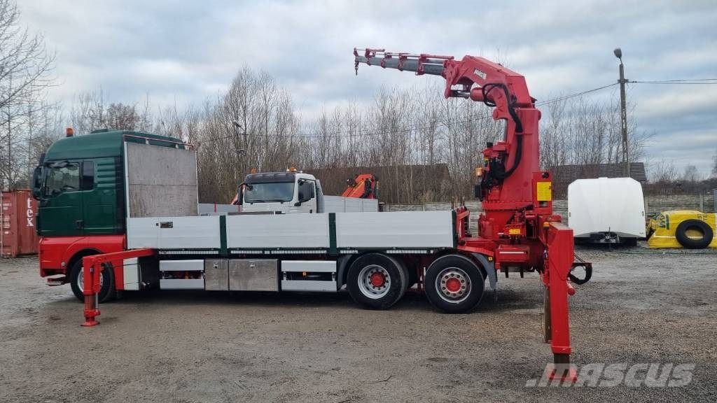 MAN TGX 26.440 6x2 + MKG 541 Автокранове