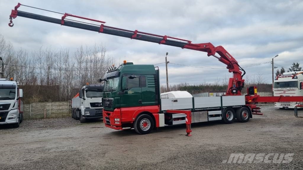 MAN TGX 26.440 6x2 + MKG 541 Автокранове