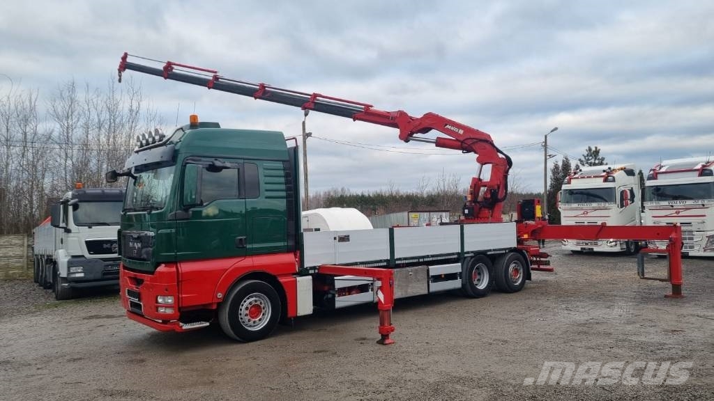 MAN TGX 26.440 6x2 + MKG 541 Автокранове