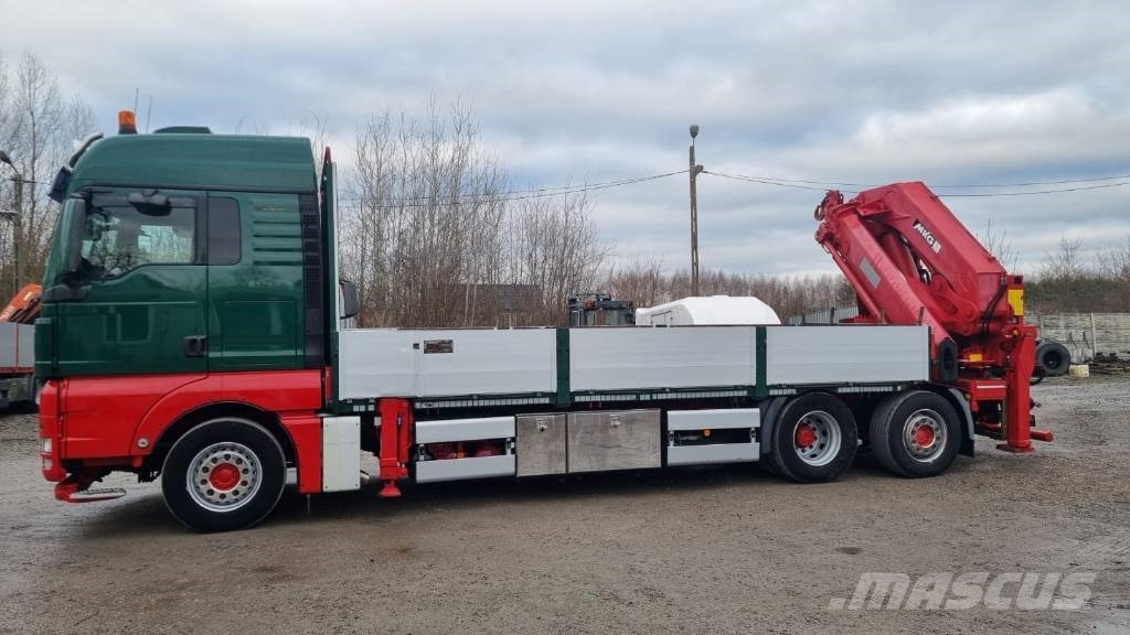 MAN TGX 26.440 6x2 + MKG 541 Автокранове