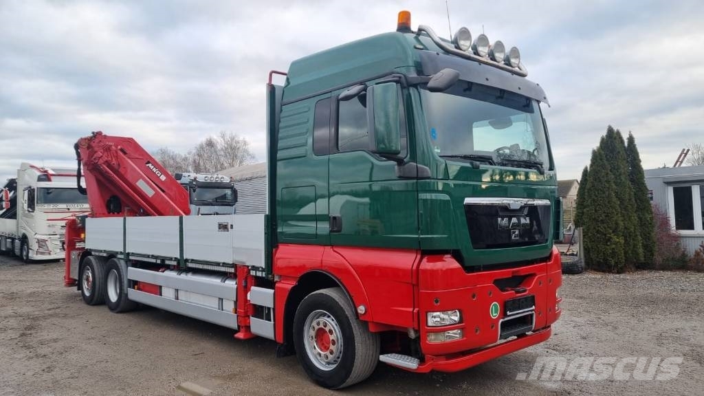 MAN TGX 26.440 6x2 + MKG 541 Автокранове