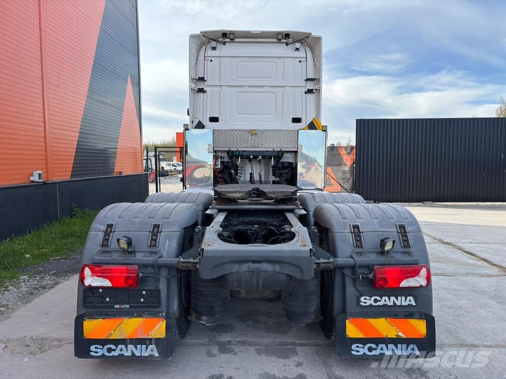 Scania R 580 6x4 EU SALES 1606.- Euro TAX WILL BE ADDED / 曳引機組件