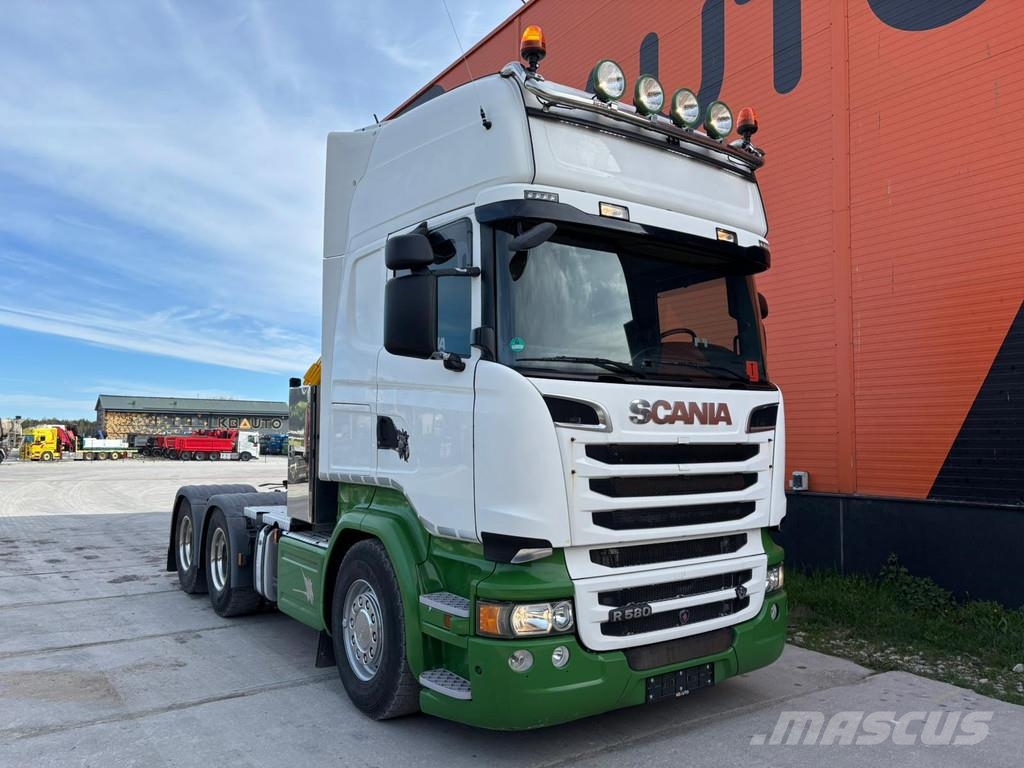 Scania R 580 6x4 EU SALES 1606.- Euro TAX WILL BE ADDED / Trekkers