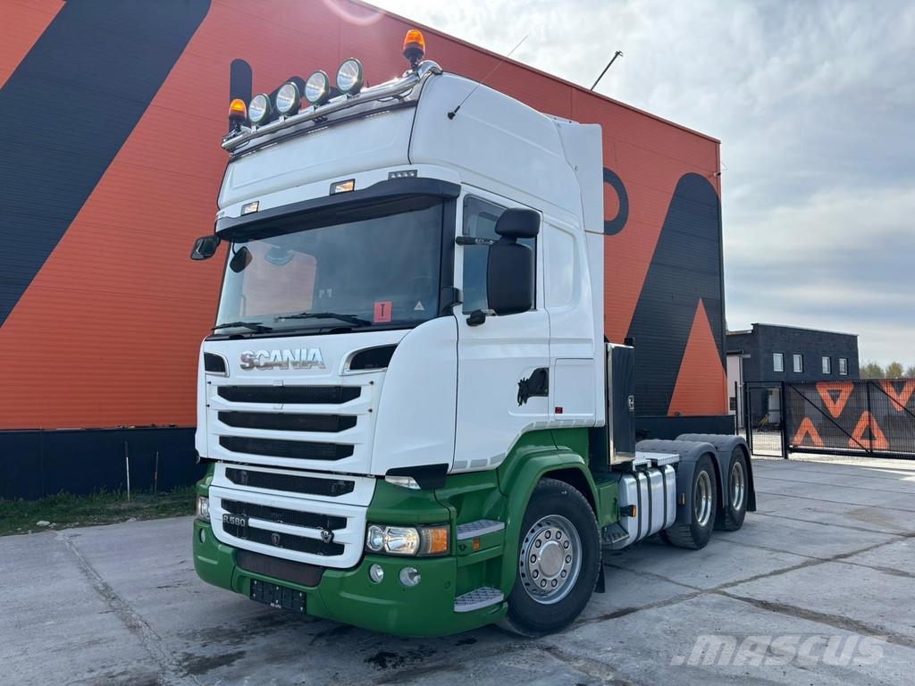 Scania R 580 6x4 EU SALES 1606.- Euro TAX WILL BE ADDED / Седельные тягачи