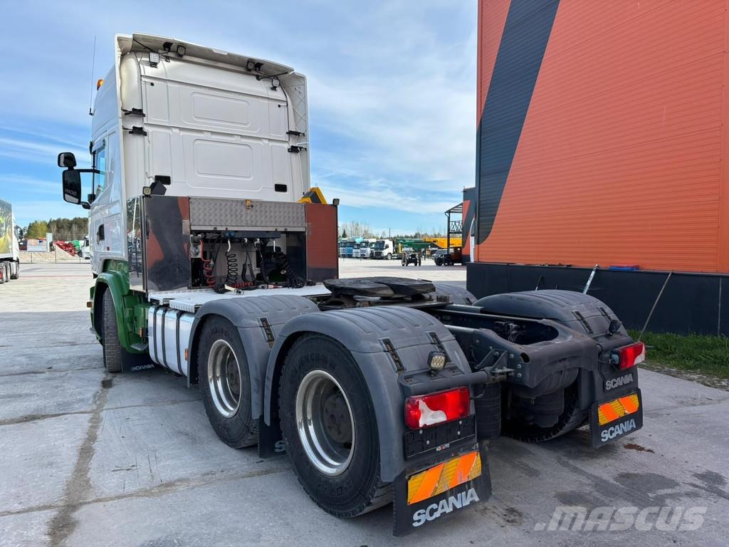 Scania R 580 6x4 EU SALES 1606.- Euro TAX WILL BE ADDED / Седельные тягачи