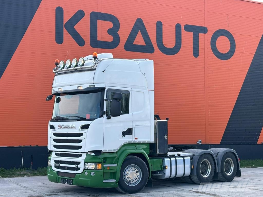Scania R 580 6x4 EU SALES 1606.- Euro TAX WILL BE ADDED / 曳引機組件