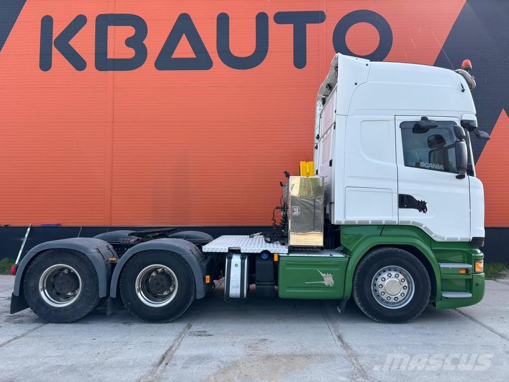 Scania R 580 6x4 EU SALES 1606.- Euro TAX WILL BE ADDED / 曳引機組件