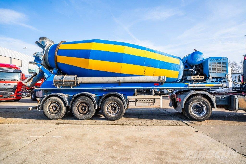  De Buf BETON MIXER/MISCHER/MALAXEUR-12M3-2020-MOTO Ostatné návesy