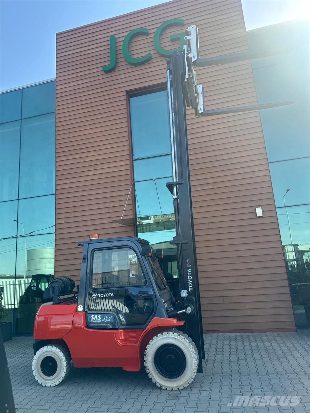 Toyota 7FG40 -Wide Positioner + sideshift/New price LPG forklifts