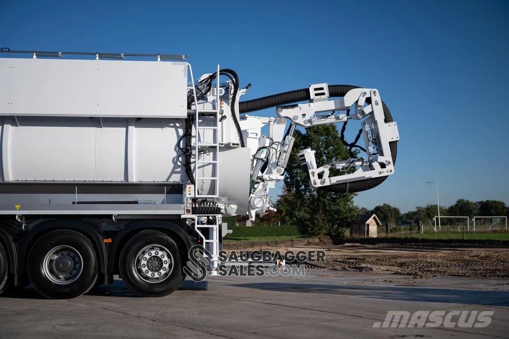 Mercedes-Benz Arocs 3753 AMPHITEC VORTEX 11000 Vacuum Machine - Комби / вакуум камиони
