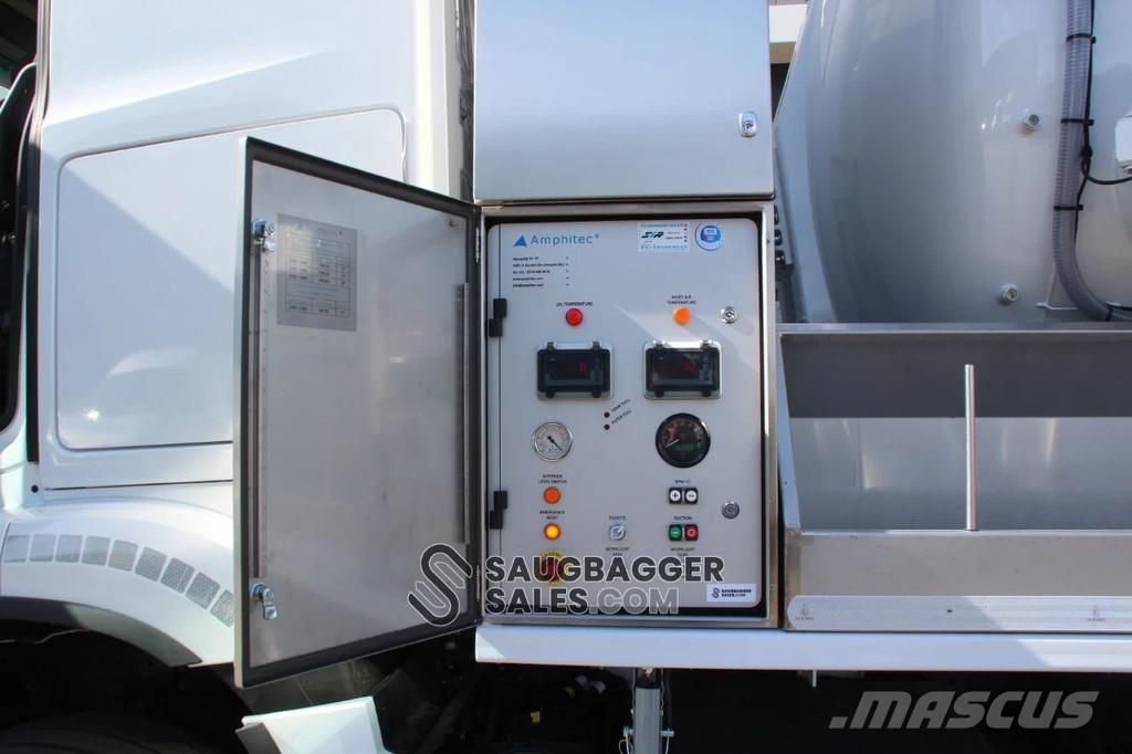 Mercedes-Benz Arocs 3753 AMPHITEC VORTEX 11000 Vacuum Machine - Camiones aspiradores/combi
