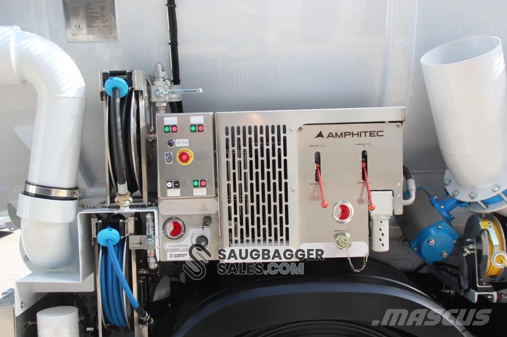 Mercedes-Benz Arocs 3753 AMPHITEC VORTEX 11000 Vacuum Machine - Camiones aspiradores/combi