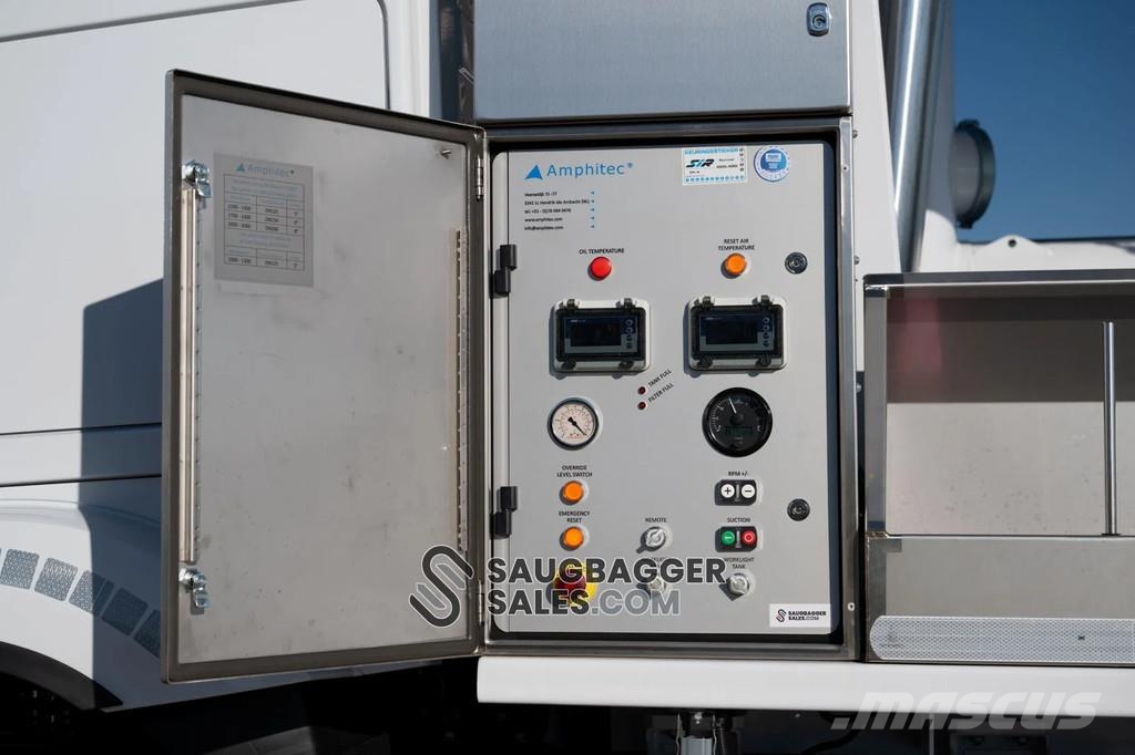 Mercedes-Benz Arocs 3753 AMPHITEC VORTEX 11000 Vacuum Machine - Комби / вакуум камиони
